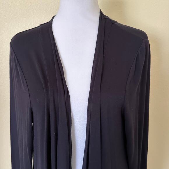 Lane Bryant Women’s Long Sleeves Open Front Navy Blue Lightweight Cardigan 14/16 - Picture 2 of 7
